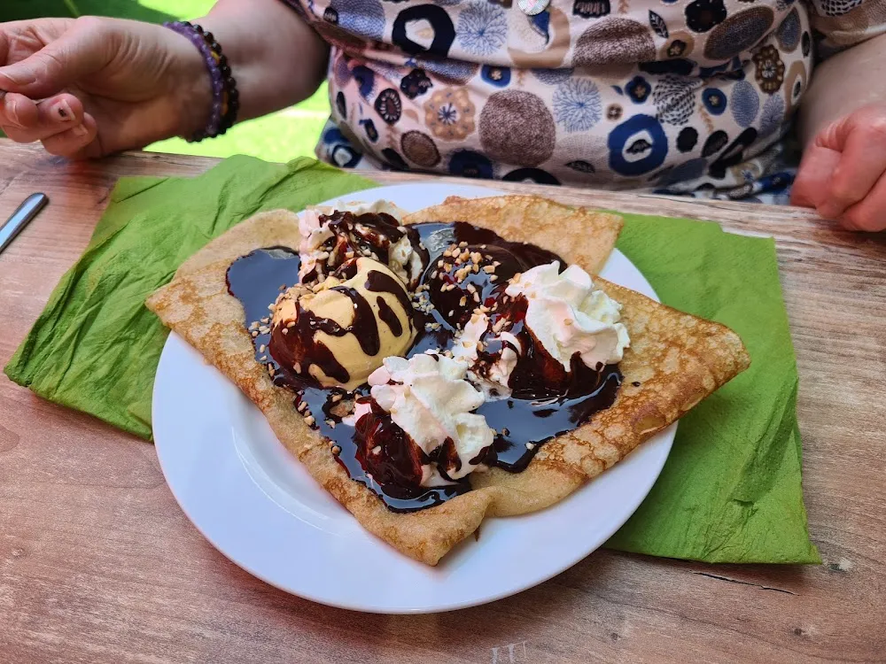 Crêpe Belle-hélène
